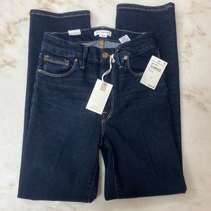 Good American Always fits good straight blue Jean NWT size 6-12